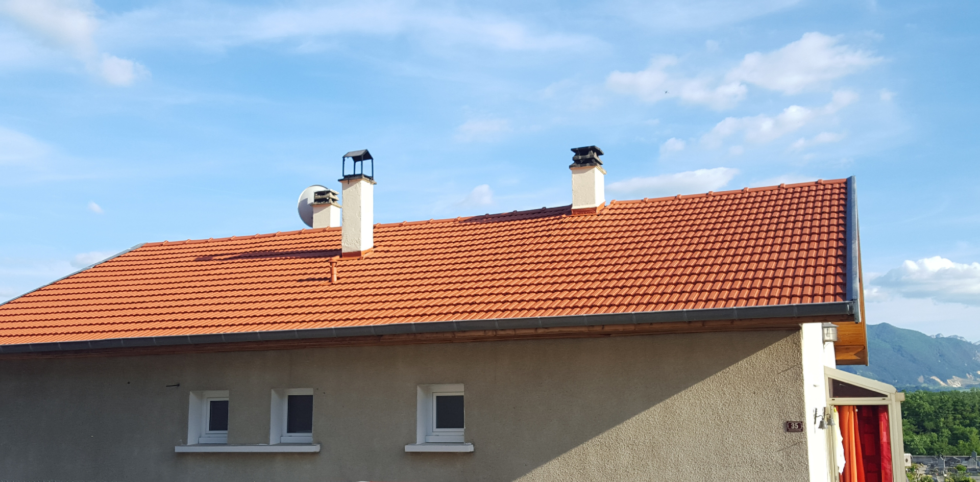 Rénovation toiture moderne